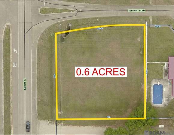 0.6 Acres of Commercial Land for Sale in Denham Springs, Louisiana