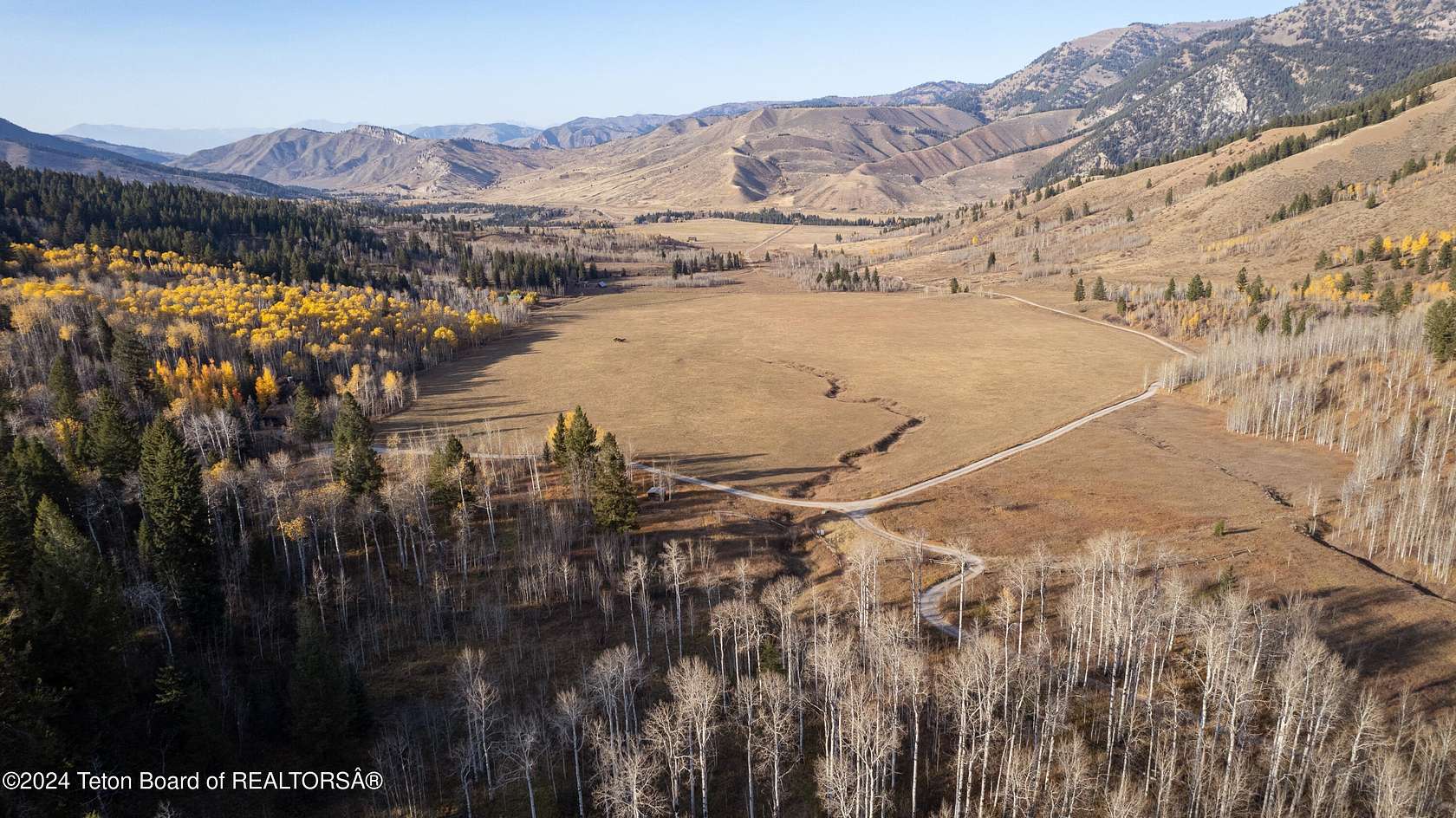 160 Acres of Land with Home for Sale in Jackson, Wyoming