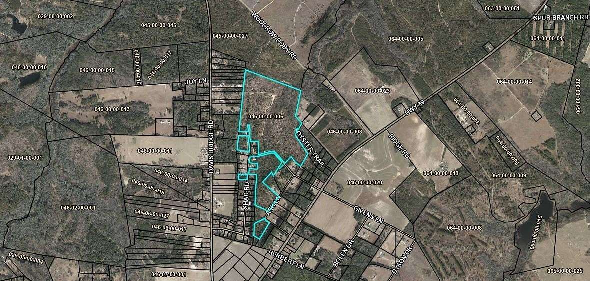 97 Acres of Land for Sale in Williston, South Carolina