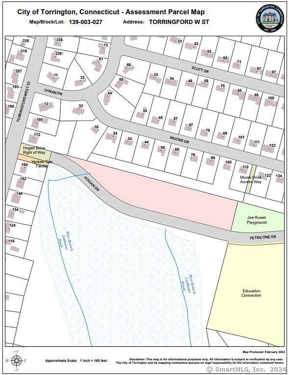 2.5 Acres of Residential Land for Sale in Torrington, Connecticut