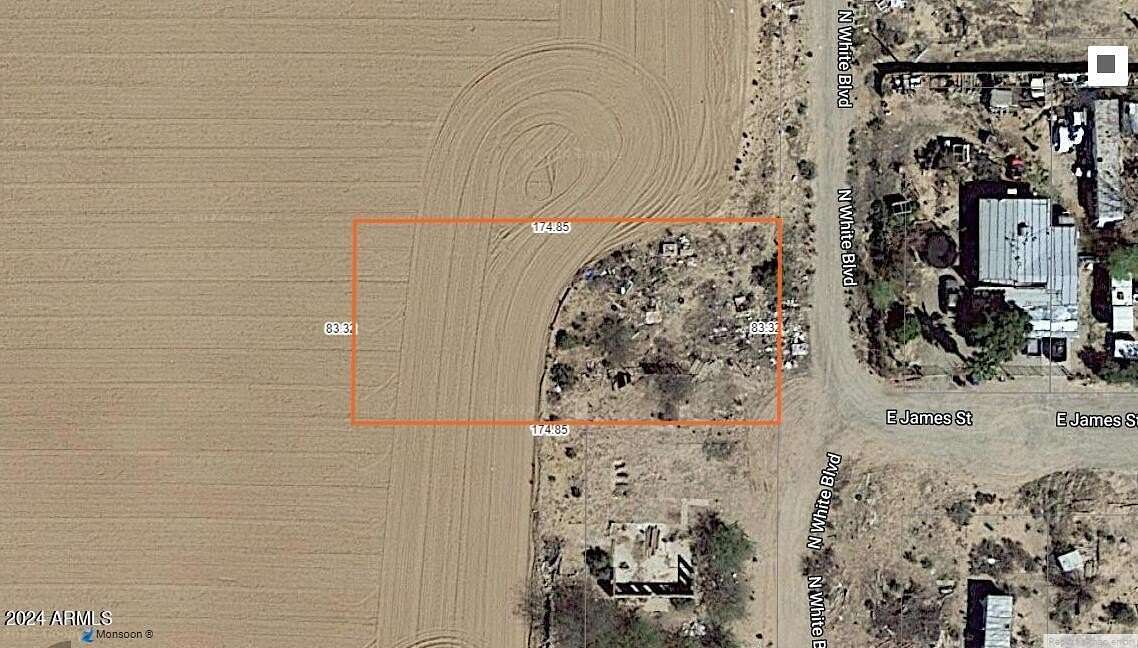 0.33 Acres of Land for Sale in Coolidge, Arizona