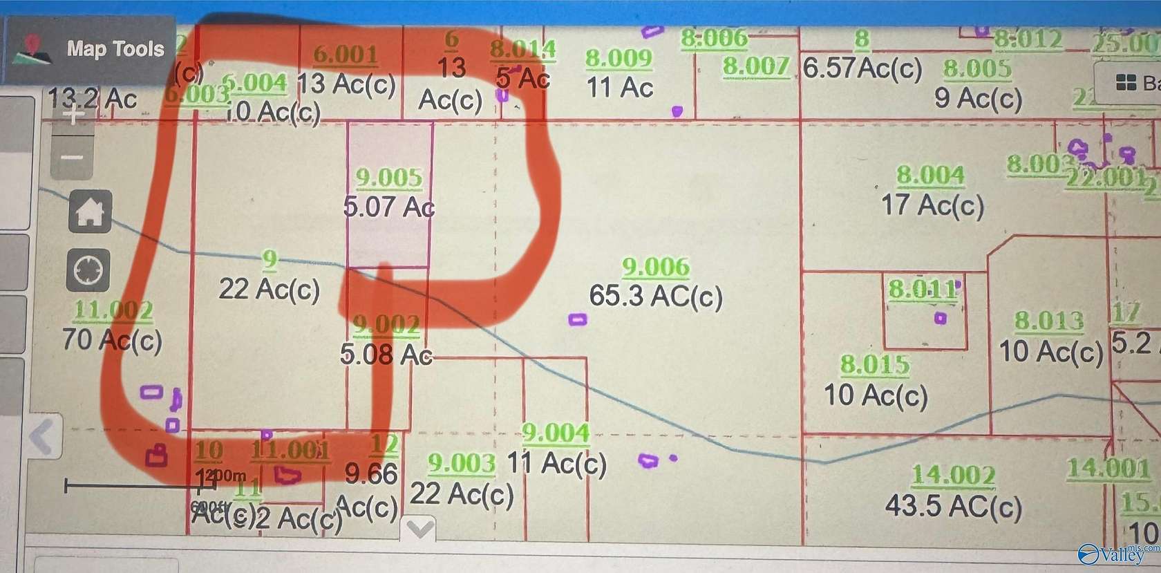 26.6 Acres of Recreational Land for Sale in Centre, Alabama