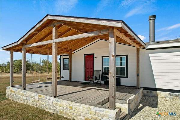 5 Acres of Residential Land with Home for Sale in Burlington, Texas