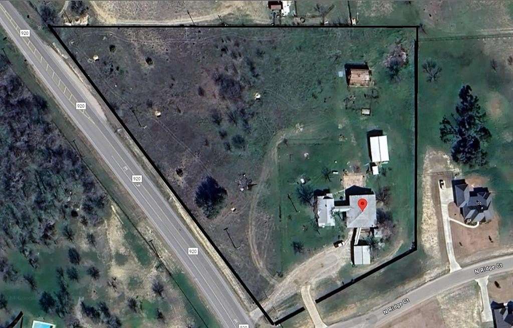 6.07 Acres of Residential Land with Home for Sale in Weatherford, Texas