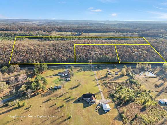 6 Acres of Residential Land for Sale in Plumerville, Arkansas