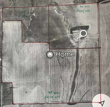 154.2 Acres of Agricultural Land for Sale in Glasco, Kansas