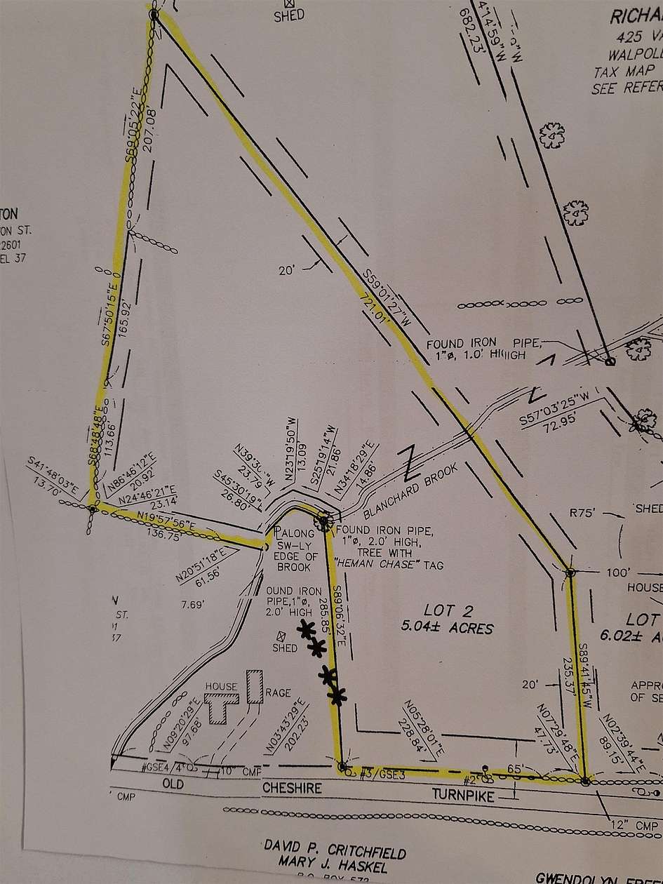 5.04 Acres of Residential Land for Sale in Walpole, New Hampshire