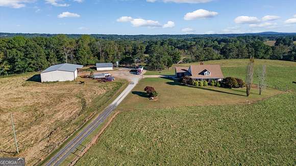 37 Acres of Agricultural Land with Home for Sale in Ranburne, Alabama