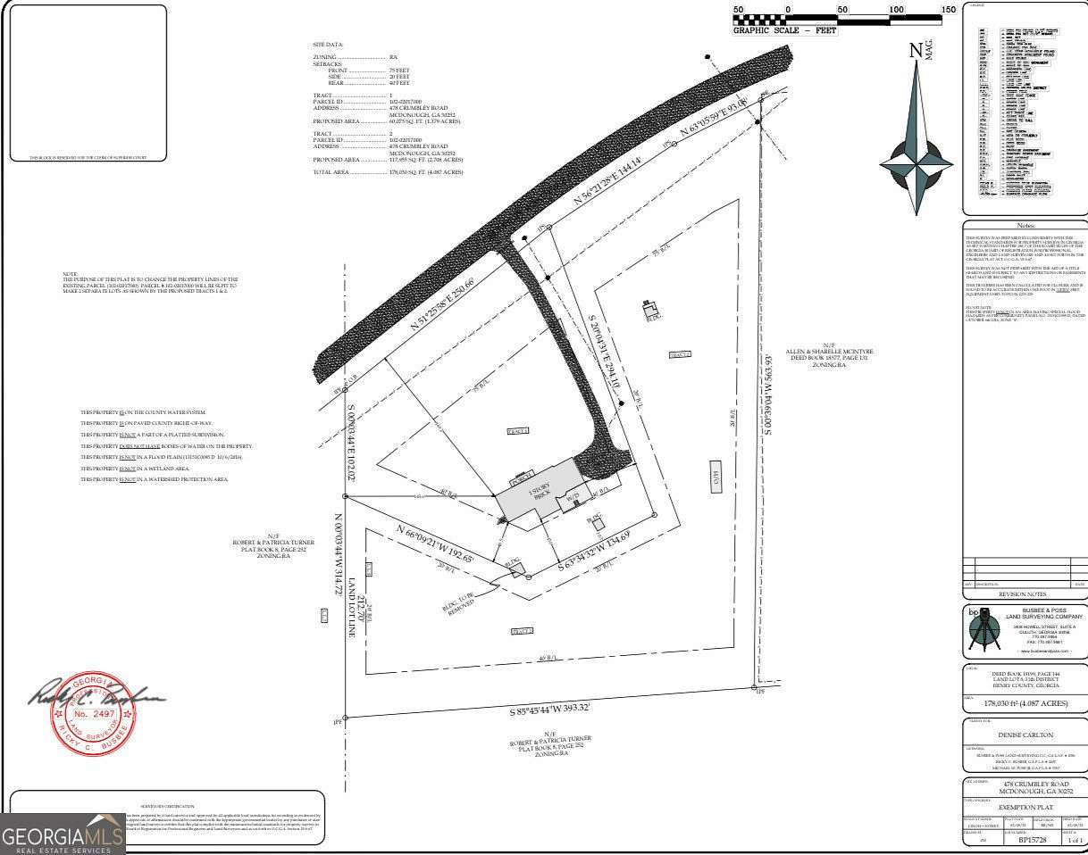 3 Acres of Residential Land for Sale in McDonough, Georgia