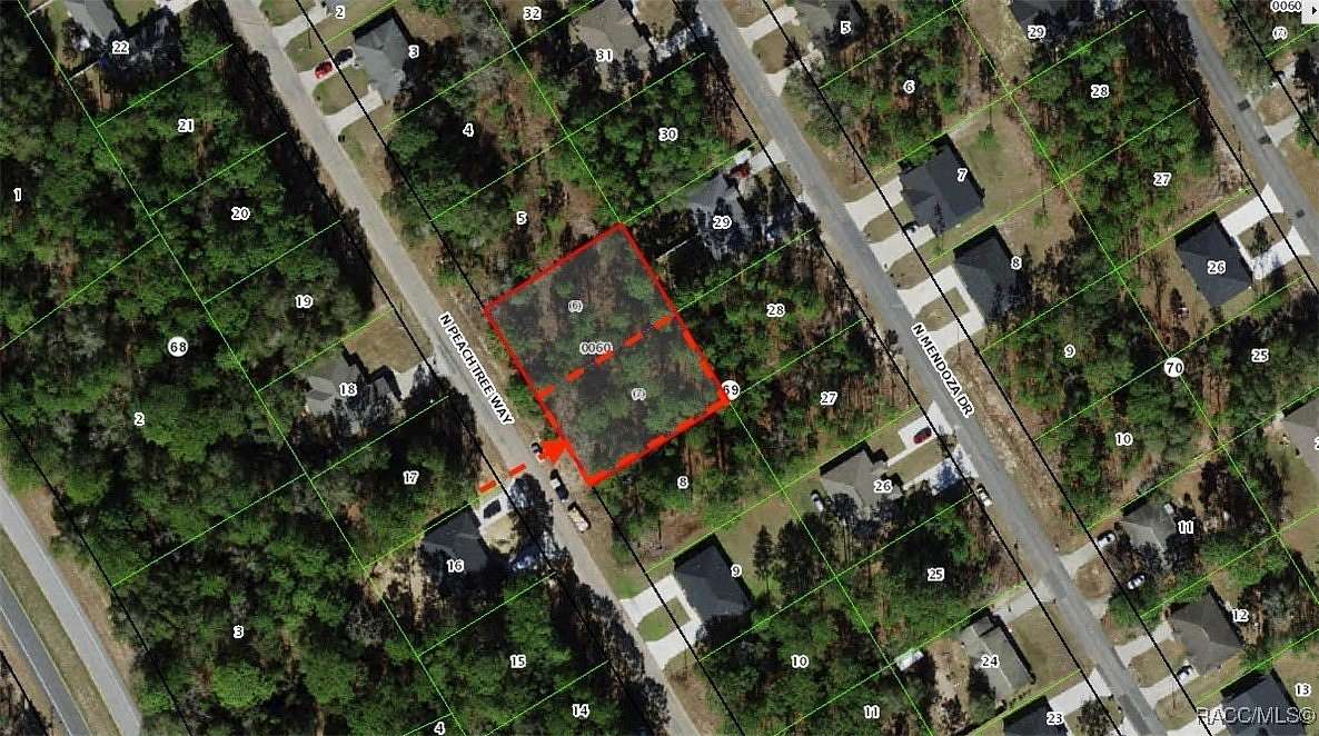 0.23 Acres of Residential Land for Sale in Citrus Springs, Florida