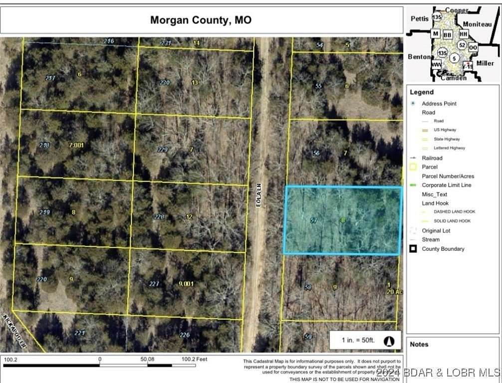 0.19 Acres of Residential Land for Sale in Rocky Mount, Missouri