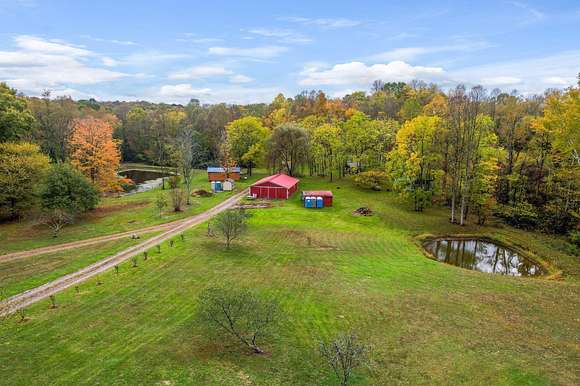 239 Acres of Land with Home for Sale in Athens, Ohio