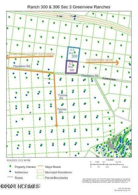 5.57 Acres of Residential Land for Sale in Wilmington, North Carolina