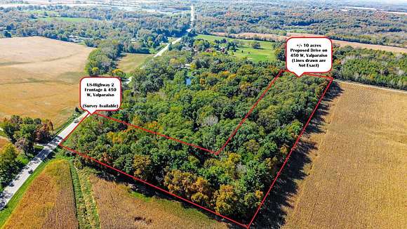 10.08 Acres of Land for Sale in Valparaiso, Indiana