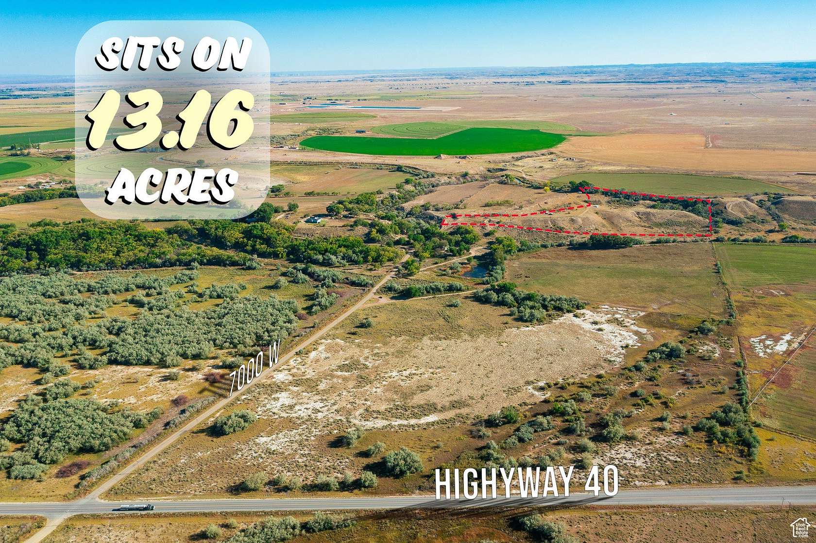 13.16 Acres of Land for Sale in Myton, Utah