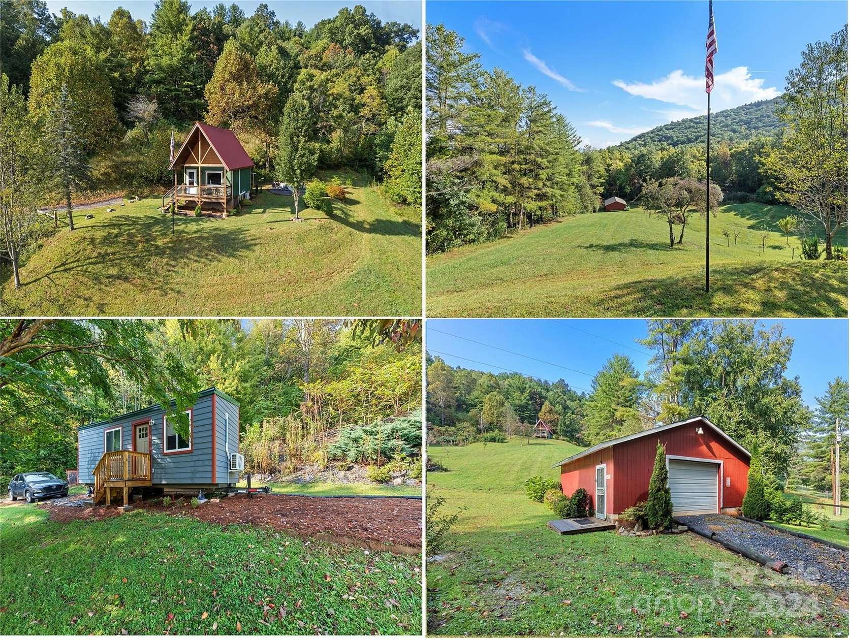 4.92 Acres of Residential Land with Home for Sale in Asheville, North Carolina