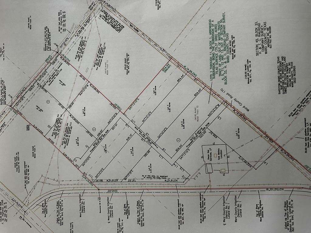 4.99 Acres of Residential Land for Sale in Barstow, Texas