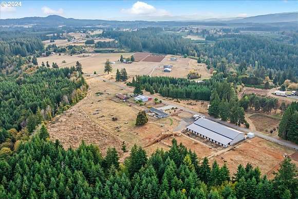 10.39 Acres of Land with Home for Sale in Mulino, Oregon