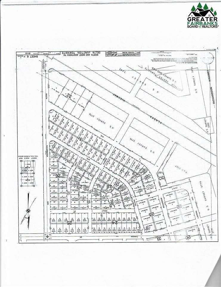 0.744 Acres of Residential Land for Sale in Delta Junction, Alaska