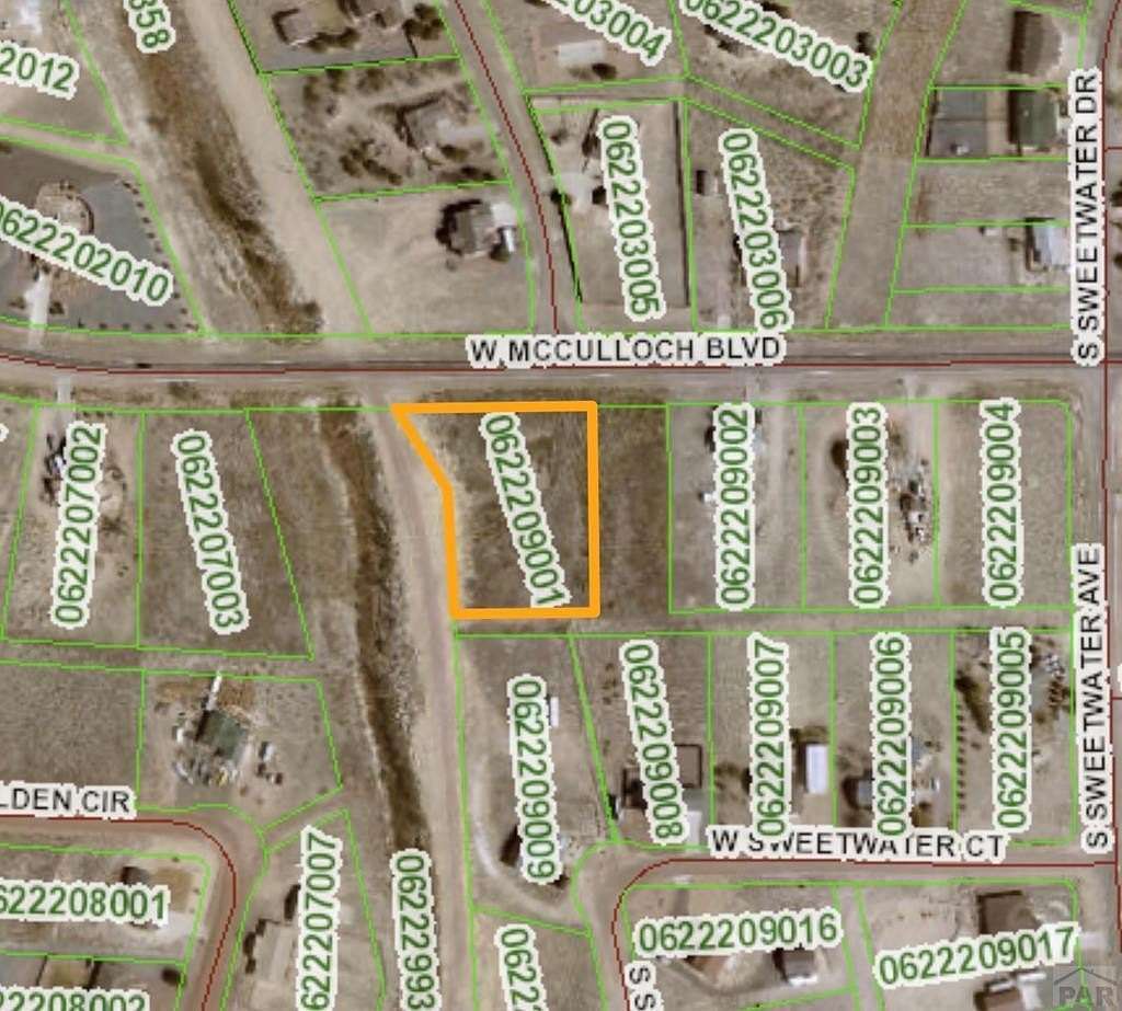 1.25 Acres of Residential Land for Sale in Pueblo West, Colorado