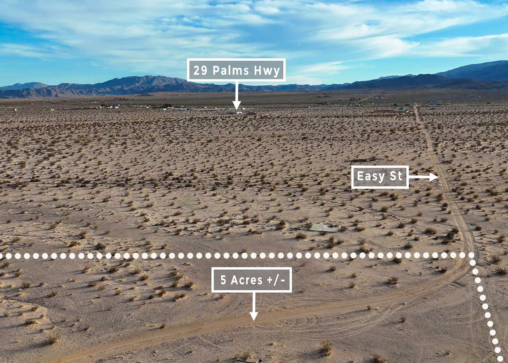 5 Acres of Recreational Land for Sale in Twentynine Palms, California