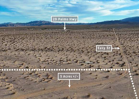 5 Acres of Recreational Land for Sale in Twentynine Palms, California