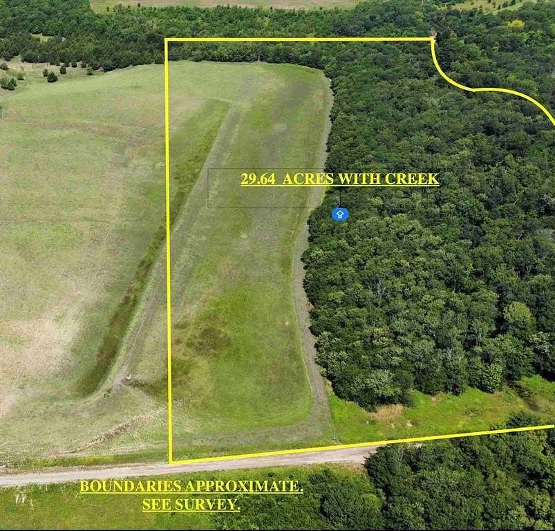 29.64 Acres of Recreational Land for Sale in Honey Grove, Texas