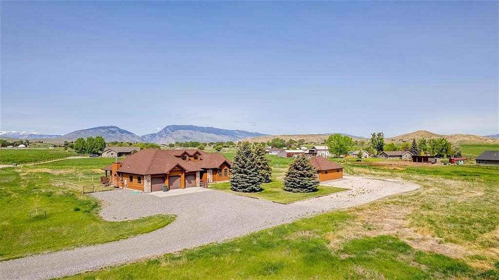 6.12 Acres of Land with Home for Sale in Cody, Wyoming
