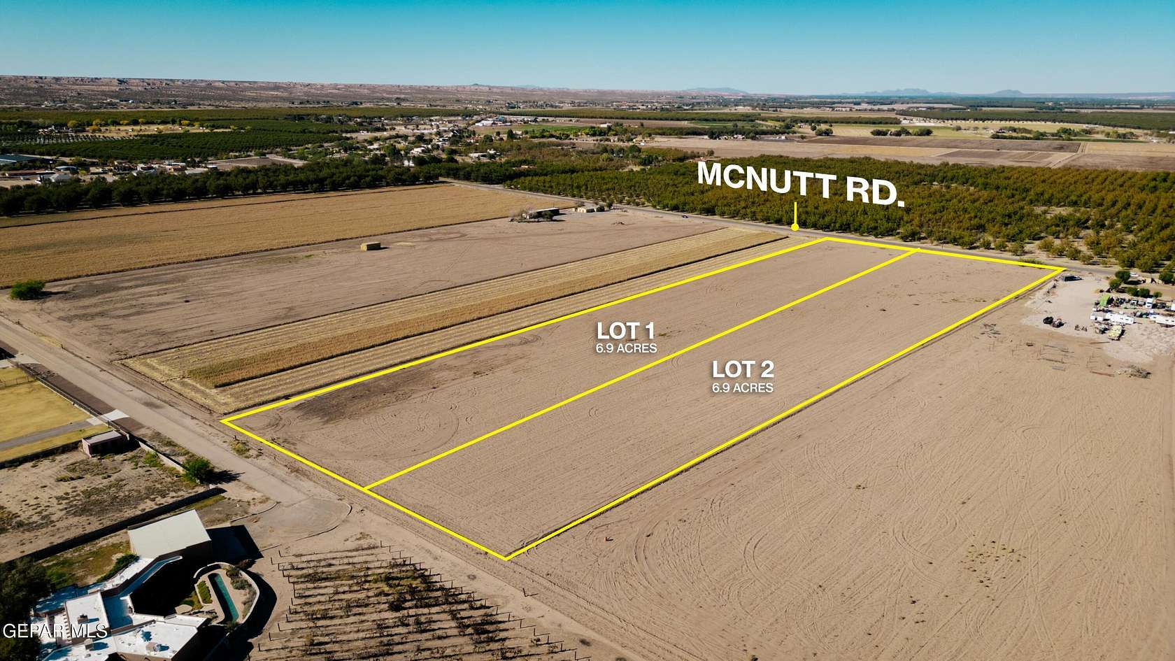 6.9 Acres of Land for Sale in Anthony, New Mexico