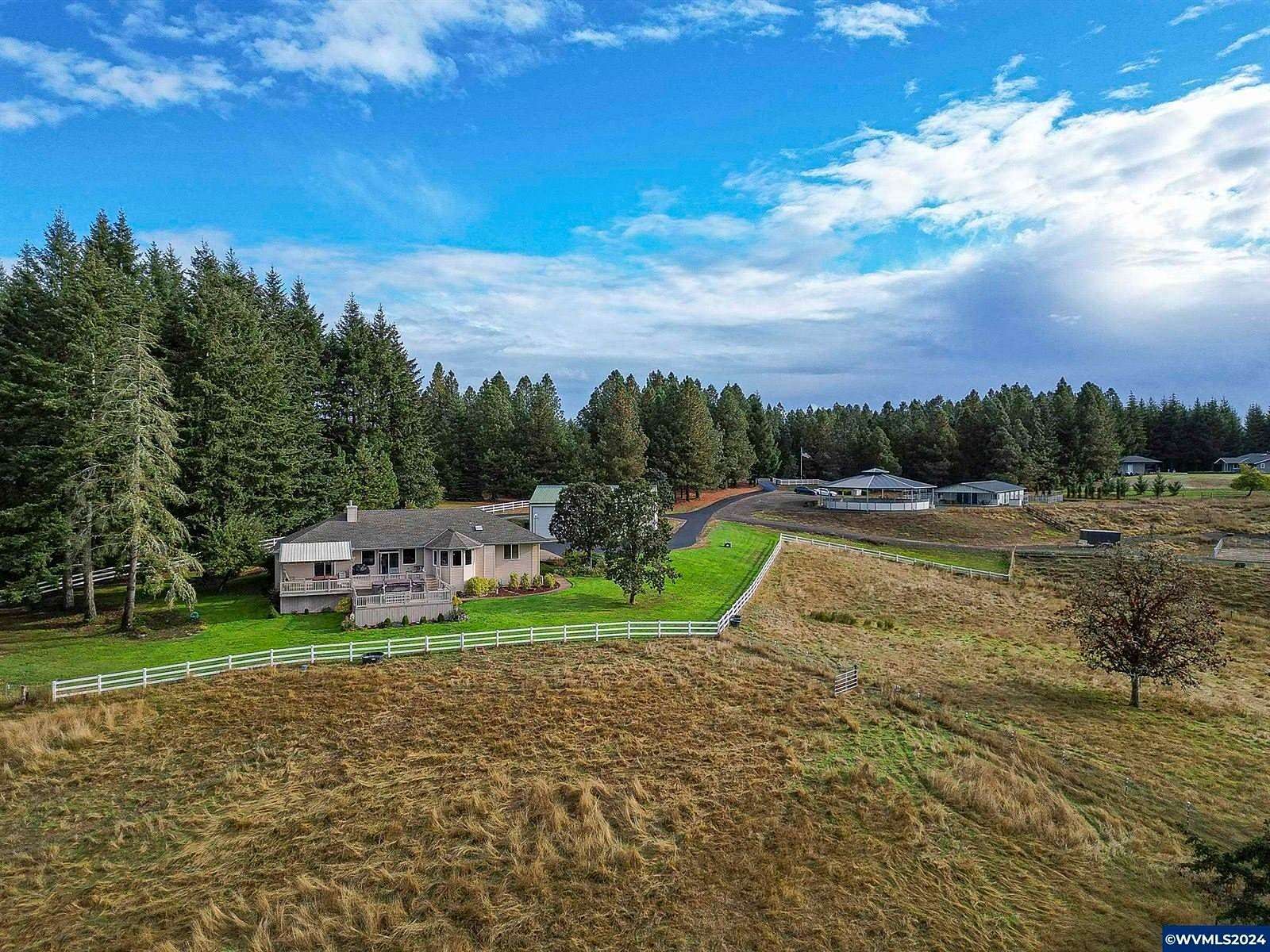 10.08 Acres of Land with Home for Sale in Albany, Oregon