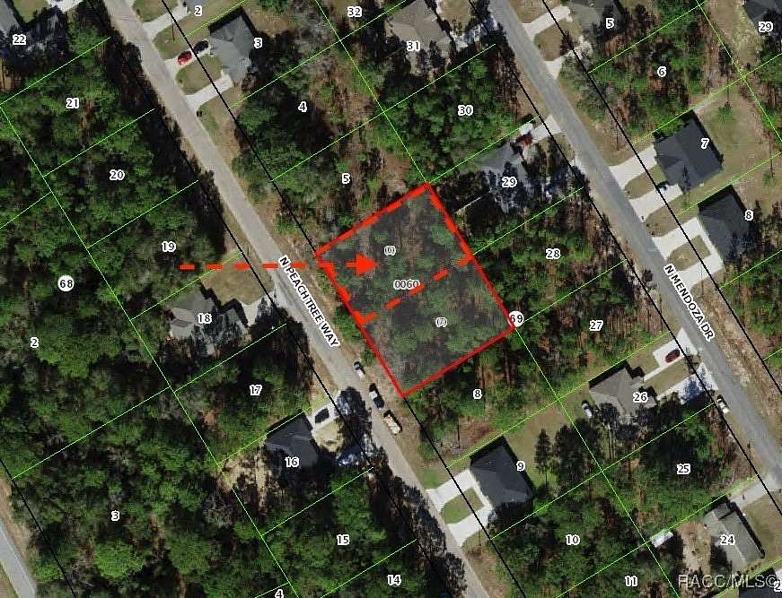 0.23 Acres of Residential Land for Sale in Citrus Springs, Florida