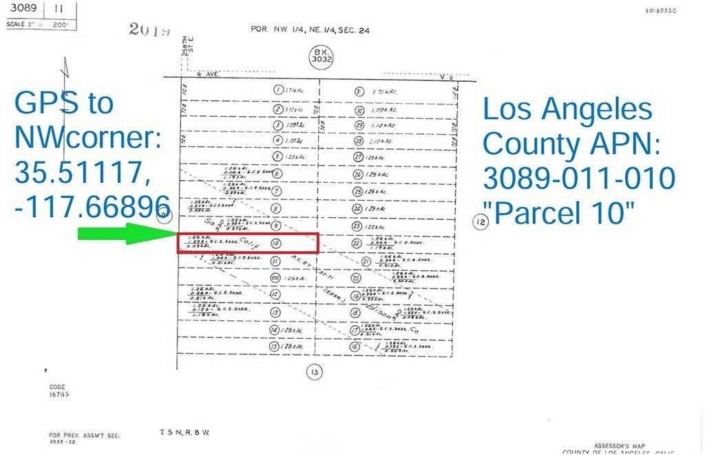 1.258 Acres of Residential Land for Sale in Palmdale, California