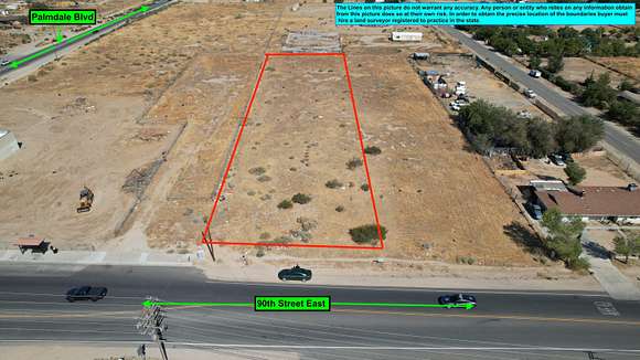 1.01 Acres of Commercial Land for Sale in Littlerock, California