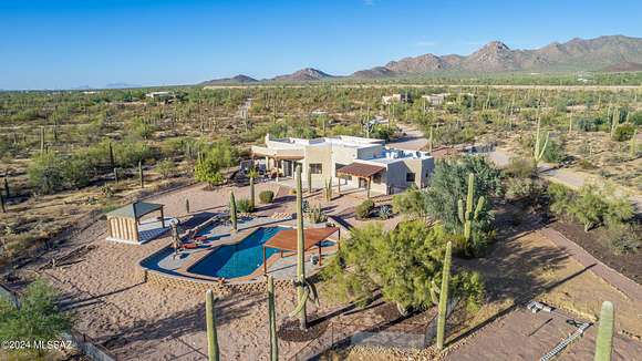 5.02 Acres of Residential Land with Home for Sale in Tucson, Arizona