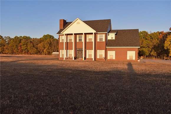 22.21 Acres of Agricultural Land with Home for Sale in Summers, Arkansas