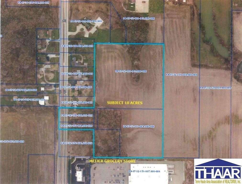 18 Acres of Mixed-Use Land for Sale in Terre Haute, Indiana