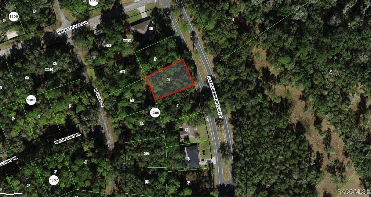 0.23 Acres of Residential Land for Sale in Citrus Springs, Florida