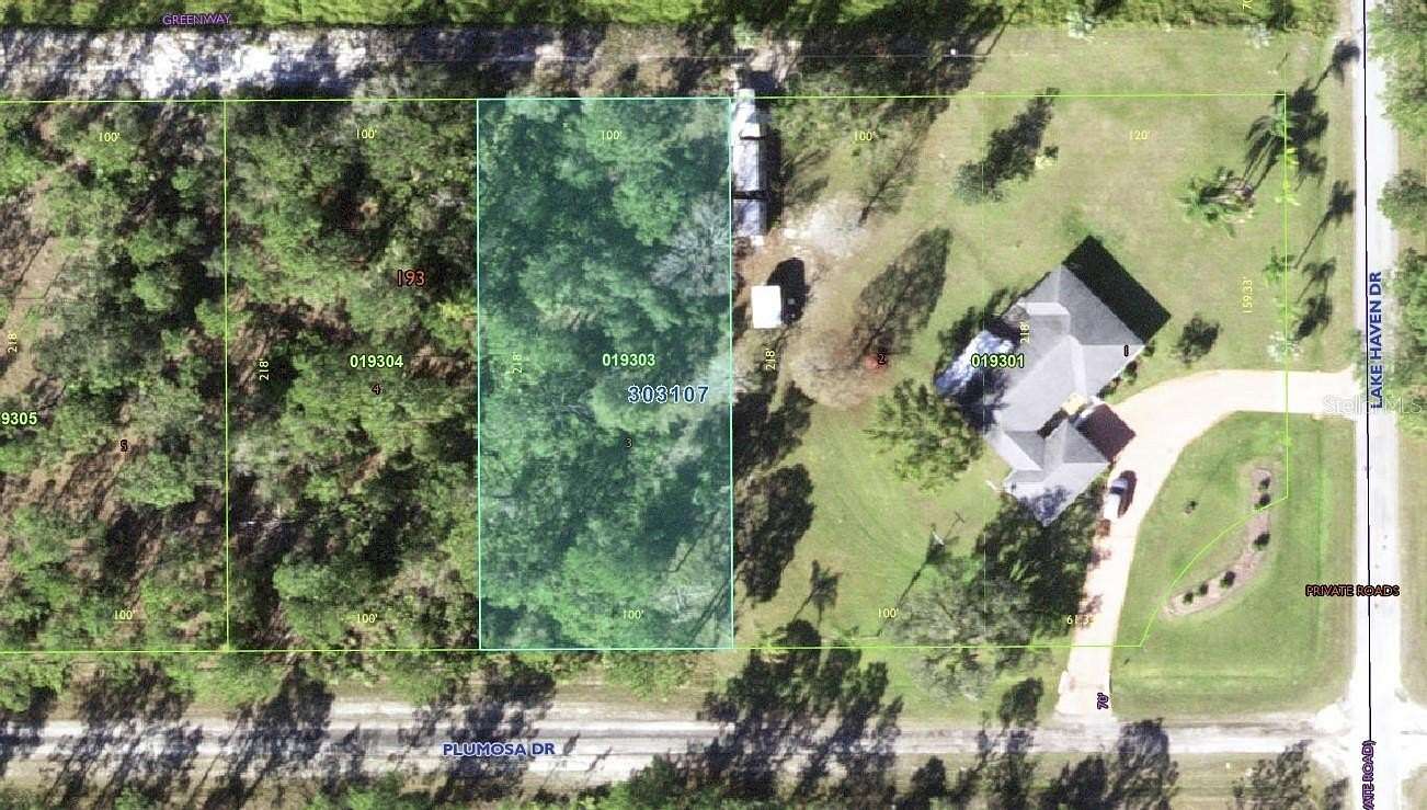 0.5 Acres of Residential Land for Sale in Indian Lake Estates, Florida