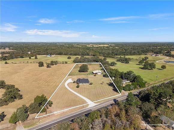 5 Acres of Residential Land with Home for Sale in Bremond, Texas