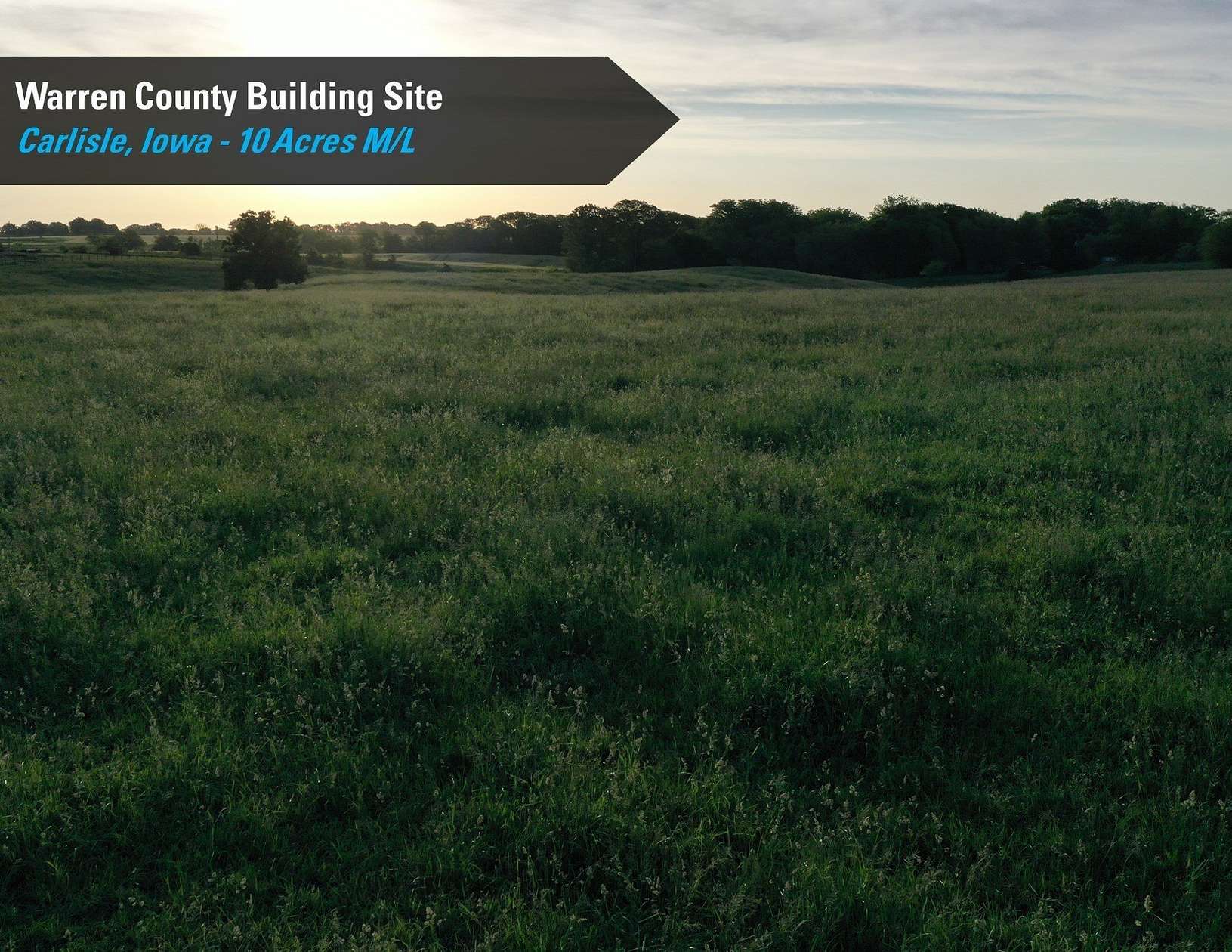 10 Acres of Land for Sale in Carlisle, Iowa