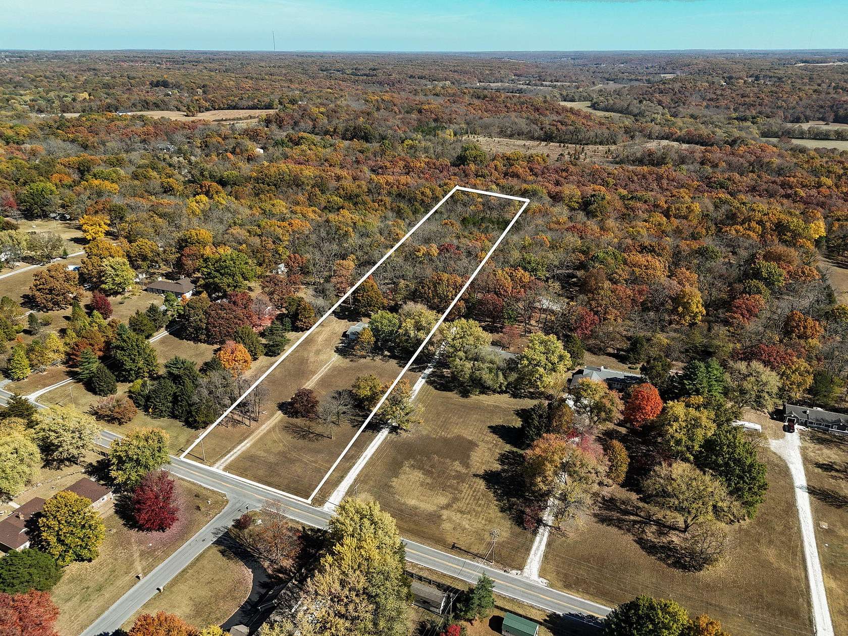 5 Acres of Residential Land with Home for Sale in Springfield, Missouri