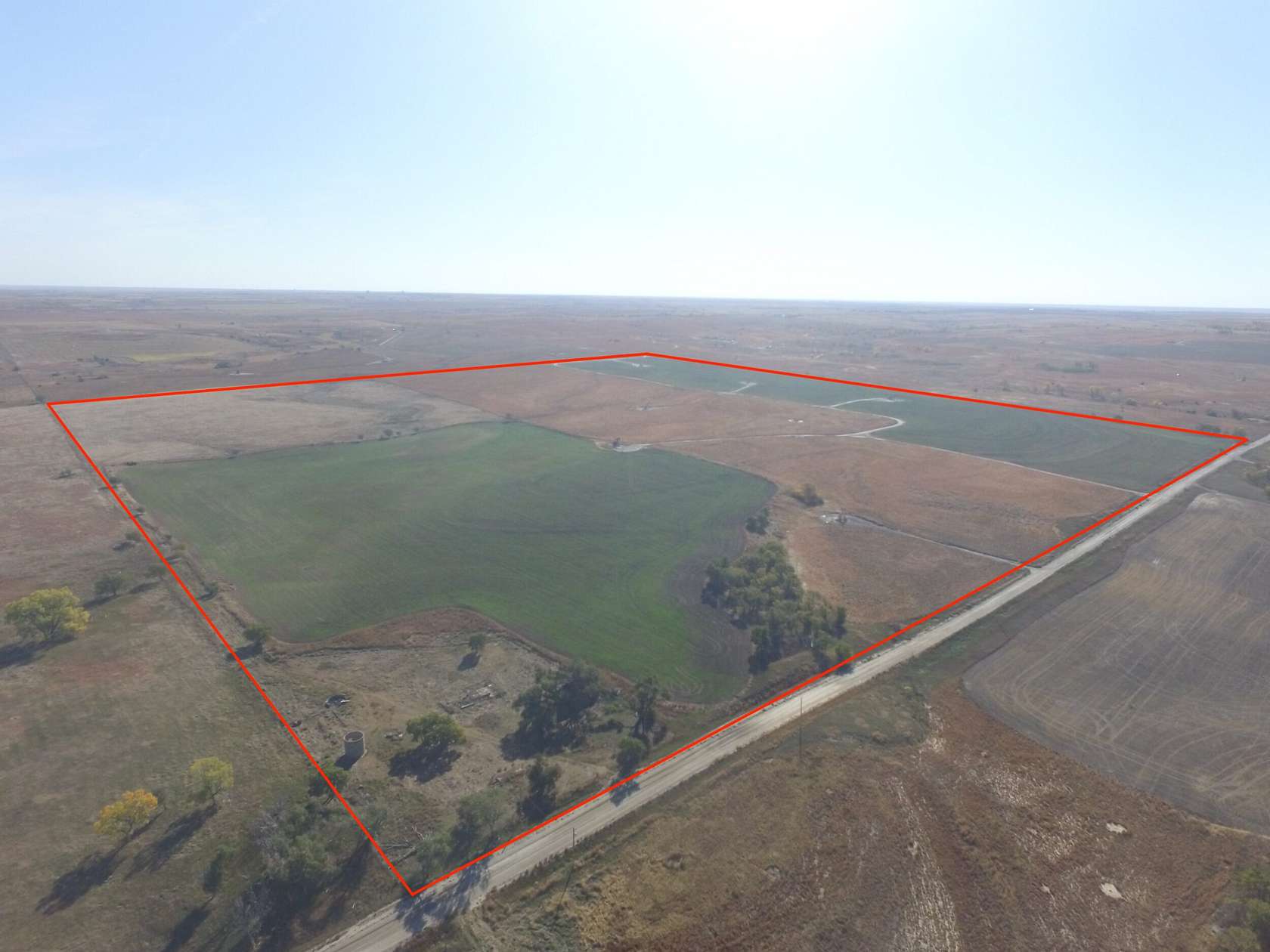 159 Acres of Agricultural Land for Sale in Palco, Kansas