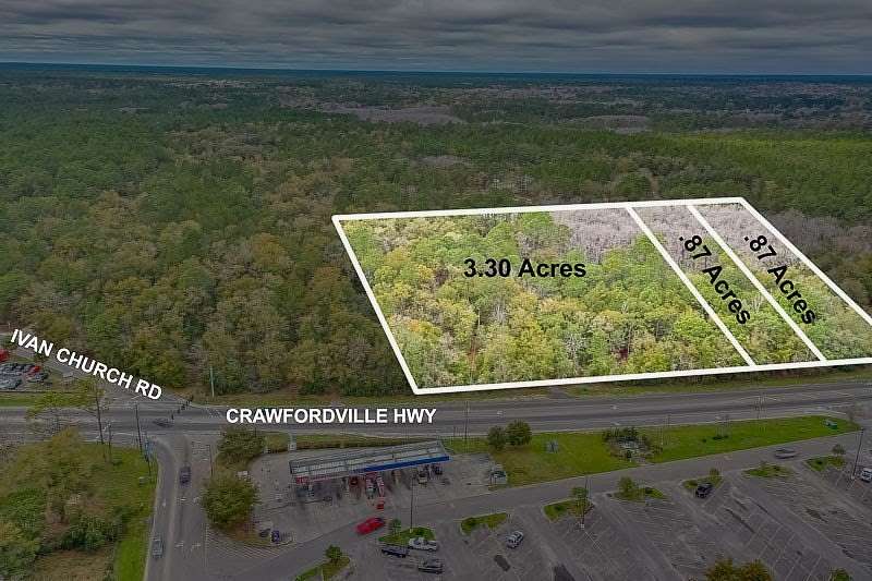 5.04 Acres of Commercial Land for Sale in Crawfordville, Florida