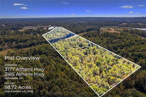 57.2 Acres of Mixed-Use Land for Sale in Gainesville, Georgia