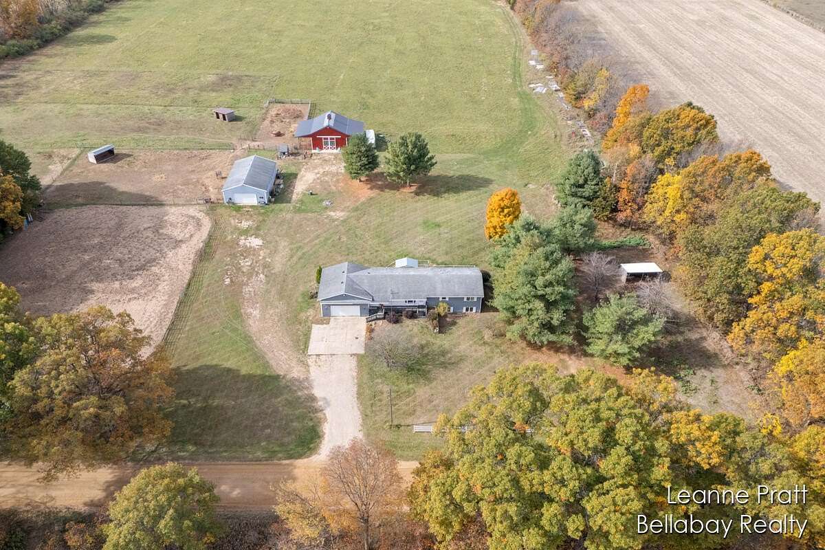 19 Acres of Land with Home for Sale in Wayland, Michigan