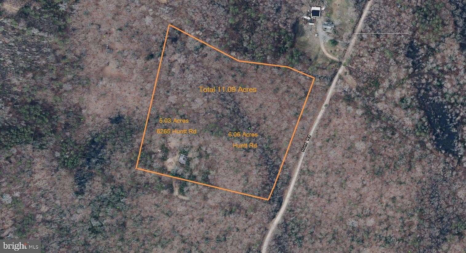 11.09 Acres of Recreational Land for Sale in La Plata, Maryland