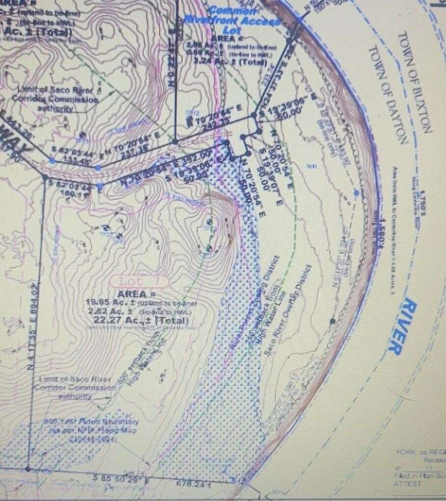 22 Acres of Recreational Land for Sale in Dayton Town, Maine