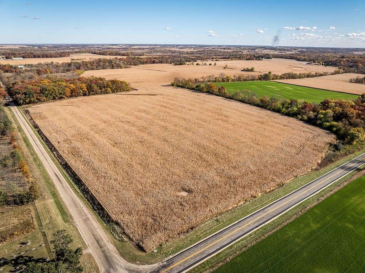 28.13 Acres of Agricultural Land for Sale in Durand, Illinois