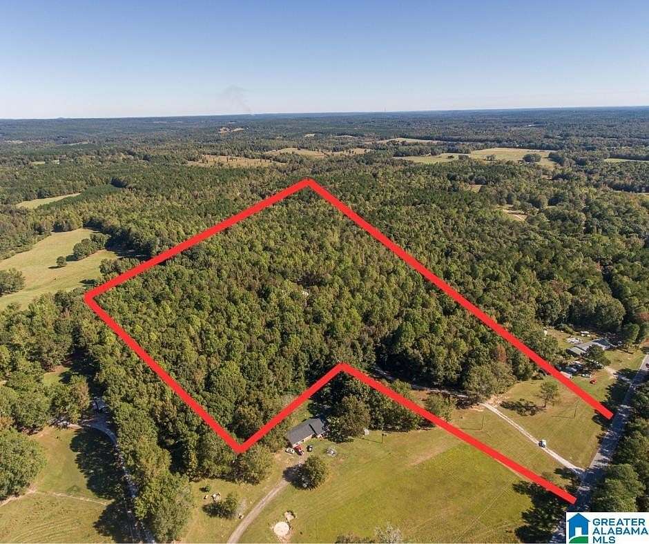 18 Acres of Recreational & Residential Land for Sale in Roanoke, Alabama