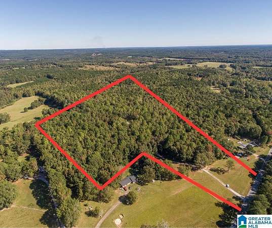 18 Acres of Recreational & Residential Land for Sale in Roanoke, Alabama